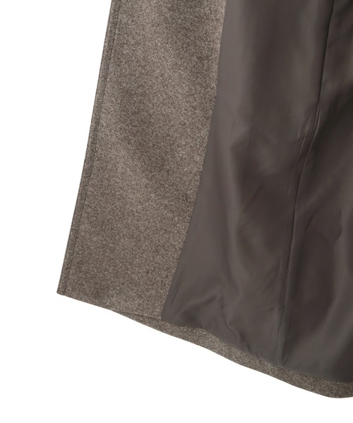 FREE'S MART（フリーズマート）の「【Sシリーズ対応】◆ロングダブルチェスターコート（チェスターコート・レディース・パープル/ブラウン/グレー・SMALL/MEDIUM）」の22枚目の写真