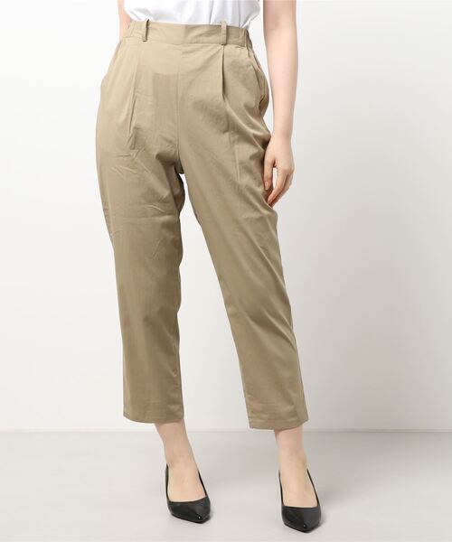 Lugnoncure（ルノンキュール）の「ストレッチツイルパンツ（その他パンツ・レディース・パープル/ブラック/ベージュ・ﾌﾘ-）」の2枚目の写真