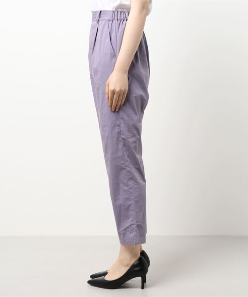Lugnoncure（ルノンキュール）の「ストレッチツイルパンツ（その他パンツ・レディース・パープル/ブラック/ベージュ・ﾌﾘ-）」の5枚目の写真