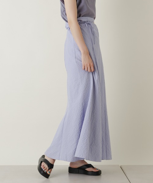 Kastane（カスタネ）の「wovenマーメイドキャミワンピース（ワンピース・レディース・ダークグリーン/パープル/グリーン/アイボリー/ブラウン・FREE）」の17枚目の写真