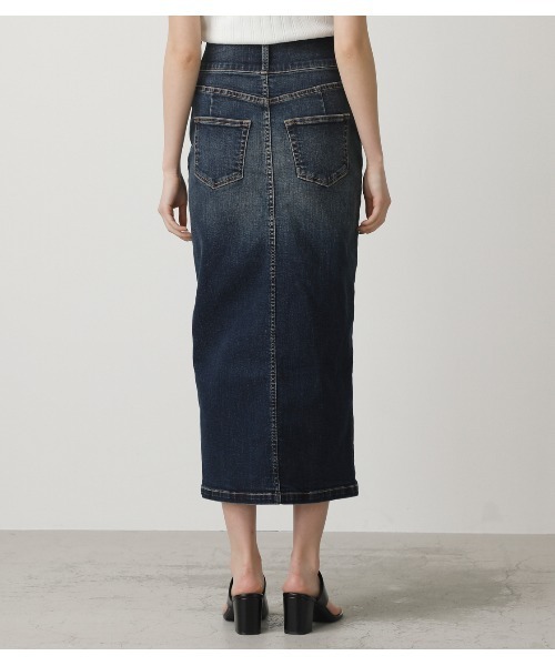 AZUL by moussy(アズールバイマウジー)の「デニムロングスカート(デニムスカート・レディース・ベージュ・LARGE)」の13枚目の写真