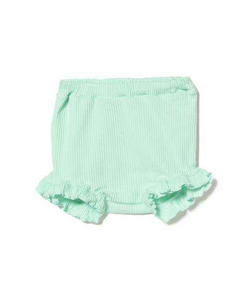 B:MING by BEAMS（ビーミングバイビームス）の「B:MING by BEAMS / オーガニックコットン ロンパース＋ショーツ セット（ロンパース・キッズ・ミント/レッド系その他2・ONE SIZE）」の5枚目の写真