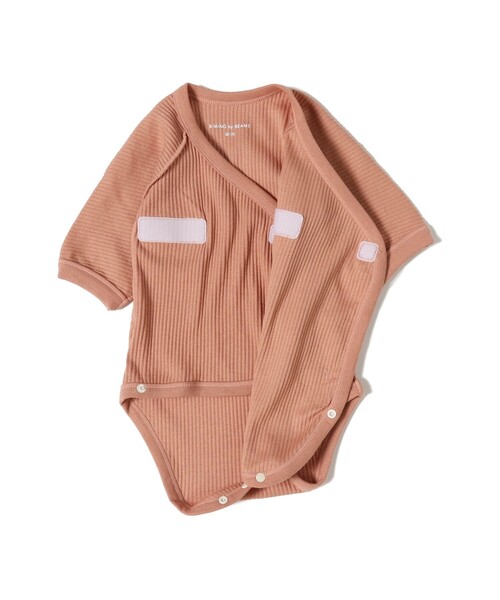 B:MING by BEAMS（ビーミングバイビームス）の「B:MING by BEAMS / オーガニックコットン ロンパース＋ショーツ セット（ロンパース・キッズ・ミント/レッド系その他2・ONE SIZE）」の9枚目の写真