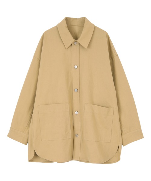 titivate(ティティベイト)の「オーバーサイズワークジャケット(その他アウター・レディース・ベージュ/カーキ/ナチュラル・M/S)」の19枚目の写真
