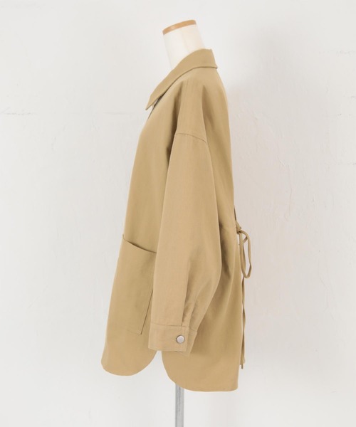 titivate(ティティベイト)の「オーバーサイズワークジャケット(その他アウター・レディース・ベージュ/カーキ/ナチュラル・M/S)」の15枚目の写真