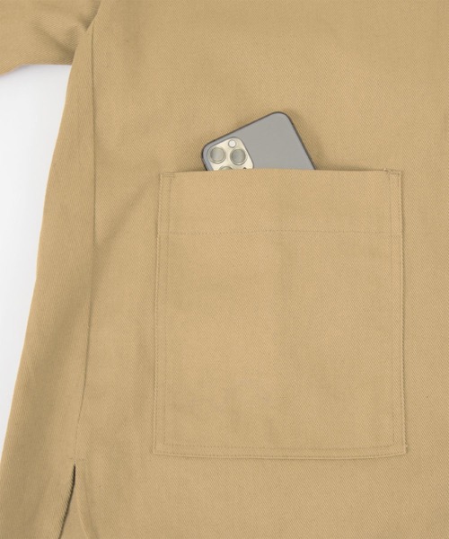 titivate(ティティベイト)の「オーバーサイズワークジャケット(その他アウター・レディース・ベージュ/カーキ/ナチュラル・M/S)」の21枚目の写真