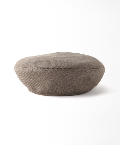 La Maison de Lyllis（メゾンドリリス）の「【La Maison de Lyllis/ラメゾンドリリス】STONCH ベレー帽（ハンチング/ベレー帽・レディース・ブラック/ウッド・FREE）」の9枚目の写真