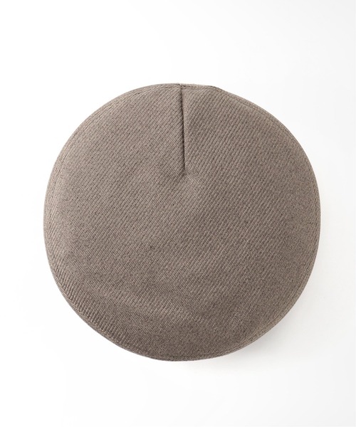 La Maison de Lyllis（メゾンドリリス）の「【La Maison de Lyllis/ラメゾンドリリス】STONCH ベレー帽（ハンチング/ベレー帽・レディース・ブラック/ウッド・FREE）」の5枚目の写真
