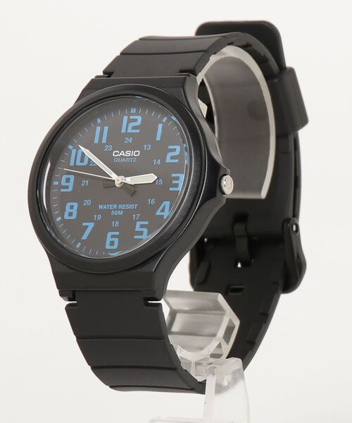 CASIO ブルー アナログ時計 WR50M CASIO（カシオ）の「【CASIO】腕時計 MW-240 WQ（アナログ腕時計