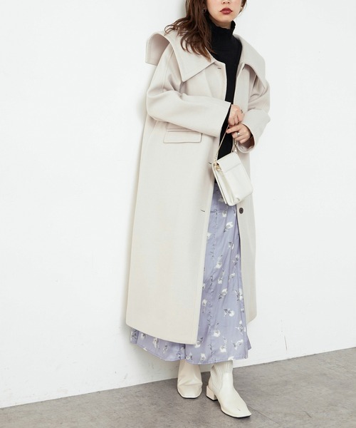 natural couture（ナチュラルクチュール）の「【大好評リバイバルアイテム】もちもちゆるっとハイネックニット（ニット/セーター・レディース・ブラック/ピンク/モカ/ライトベージュ/カーキ/アイボリー・FREE）」の15枚目の写真