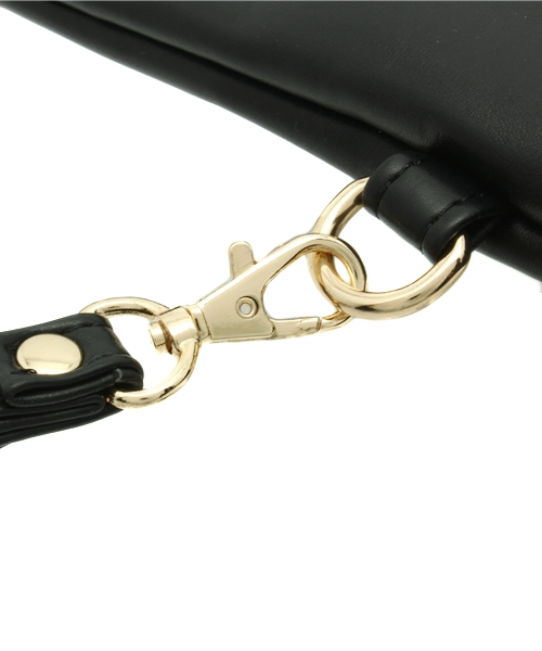 CIAOPANIC（チャオパニック）の「【VOTAN TOKYO】お花クラッチ（クラッチバッグ・レディース・ベージュ/ブラック・FREE）」の6枚目の写真