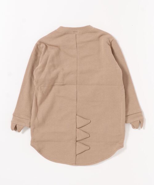 nicohrat（ニコフラート）の「ニコフラート 恐竜トレーナー（スウェット・キッズ・ブルー/チャコールグレー/ベージュ・130cm/110cm/90cm/140cm/120cm/100cm）」の17枚目の写真