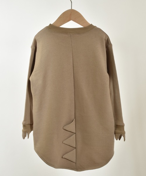 nicohrat（ニコフラート）の「ニコフラート 恐竜トレーナー（スウェット・キッズ・ブルー/チャコールグレー/ベージュ・130cm/110cm/90cm/140cm/120cm/100cm）」の21枚目の写真