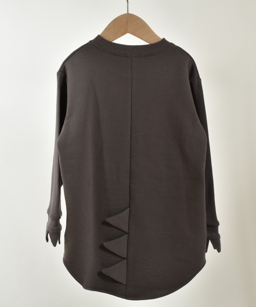 nicohrat（ニコフラート）の「ニコフラート 恐竜トレーナー（スウェット・キッズ・ブルー/チャコールグレー/ベージュ・130cm/110cm/90cm/140cm/120cm/100cm）」の19枚目の写真