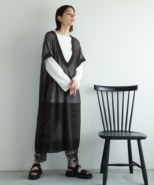 niko and（ニコアンド）の「[MODE NORM CORE]シアーレイヤードロン