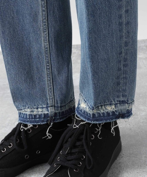 RAGEBLUE(レイジブルー)の「USAコットン/デニムナロー5ポケットパンツ/956173(デニムパンツ・メンズ・ライトブルー/ブルー/ダークグレー・MEDIUM/LARGE)」の22枚目の写真