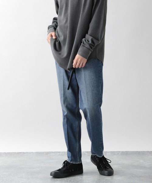 RAGEBLUE(レイジブルー)の「USAコットン/デニムナロー5ポケットパンツ/956173(デニムパンツ・メンズ・ライトブルー/ブルー/ダークグレー・MEDIUM/LARGE)」の20枚目の写真