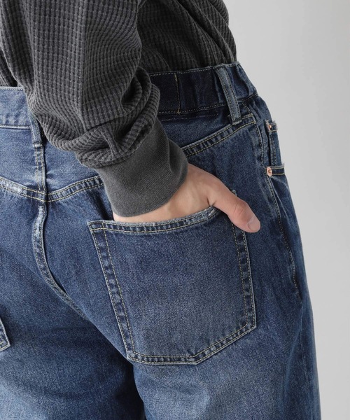 RAGEBLUE(レイジブルー)の「USAコットン/デニムナロー5ポケットパンツ/956173(デニムパンツ・メンズ・ライトブルー/ブルー/ダークグレー・MEDIUM/LARGE)」の21枚目の写真