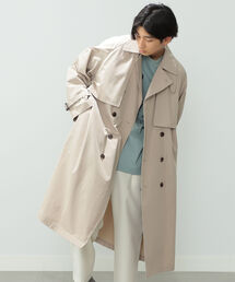 BeAMS DOT | 【WEB限定】BeAMS DOT / オーバー トレンチコート21FW(トレンチコート)