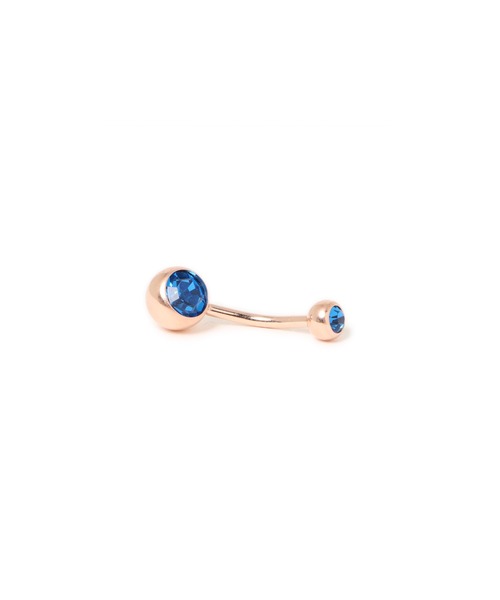 MORPH(モルフ)の「MORPH モルフ ネイブル ボディーピアス 14ゲージ 13mm(ファースト)(ピアス(片耳用)・レディース・ライトブルー/スカイブルー/ブラック/ブルー/グリーン/ライトグリーン/クリア/レインボー/ラベンダー/バイオレット/ローズ/ライトピンク・13)」の6枚目の写真