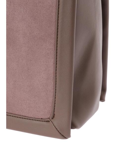 Green　Parks（グリーンパークス）の「・パイピングビッグトート＊（トートバッグ・レディース・ブラック/カーキ/グレイッシュベージュ・FREE）」の10枚目の写真