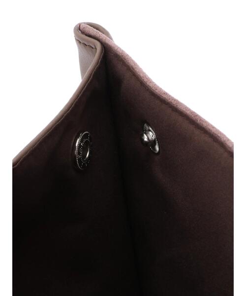 Green　Parks（グリーンパークス）の「・パイピングビッグトート＊（トートバッグ・レディース・ブラック/カーキ/グレイッシュベージュ・FREE）」の11枚目の写真