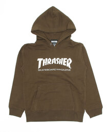 MAG LOGO KIDS SWEAT PARKA/スラッシャーキッズプルオーバーパーカー