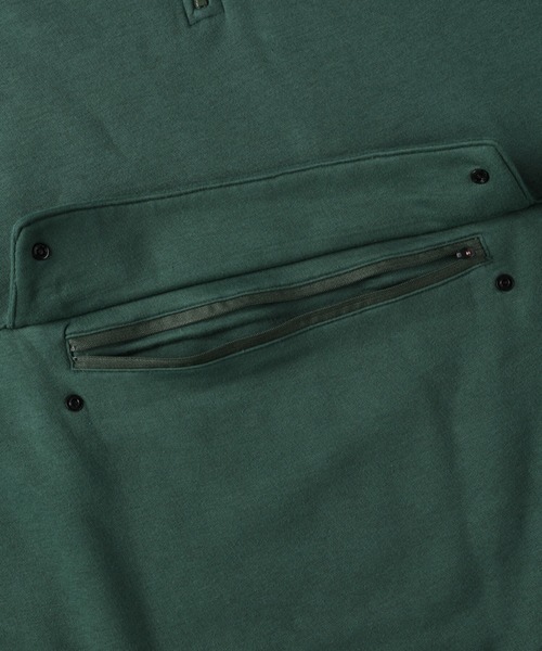 Levi's(リーバイス)の「【Levi's】ハーフZIPプルオーバー(パーカー・メンズ・グリーン・S/M/L)」の6枚目の写真