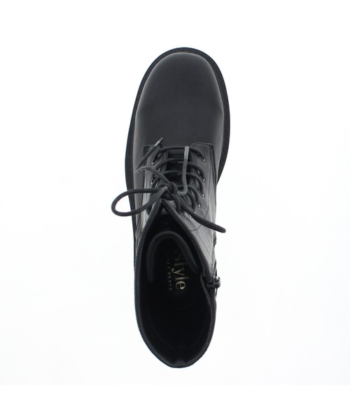 JELLY BEANS（ジェリービーンズ）の「トラックソールレースアップブーツ(210-310)JELLY BEANS(ジェリービーンズ)（ブーツ・レディース・カーキ/ブラック/ダークブラウン・S/L/M）」の6枚目の写真