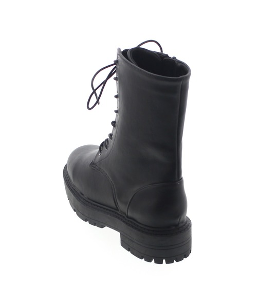 JELLY BEANS（ジェリービーンズ）の「トラックソールレースアップブーツ(210-310)JELLY BEANS(ジェリービーンズ)（ブーツ・レディース・カーキ/ブラック/ダークブラウン・S/L/M）」の5枚目の写真