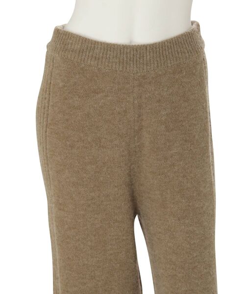 Ungrid（アングリッド）の「【WEB限定】ニットストレートパンツ（その他パンツ・レディース・ブラック/アイボリー/モカ・FREE）」の12枚目の写真