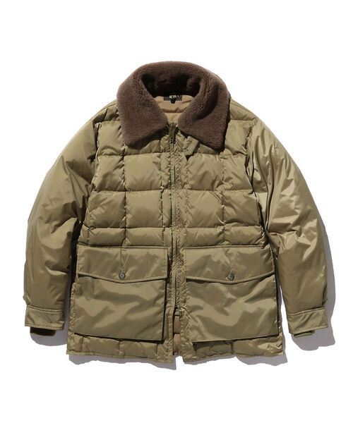 BEAMS PLUS（ビームスプラス）の「BEAMS PLUS / キルト ダウン ジャケット（ブルゾン・メンズ・カーキ/サックスブルー/オレンジ・SMALL/MEDIUM/LARGE/X-LARGE）」の15枚目の写真