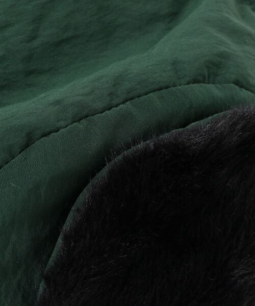 BEAMS（ビームス）の「BEAMS / 5パネル イヤーフラップ キャップ（ハット・メンズ・グリーン/ブラック・ONE SIZE）」の8枚目の写真