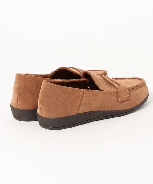 LBC（エルビーシー）の「フラットコインローファー（ローファー・レディース・ブラック/ベージュ・M/L）」の3枚目の写真