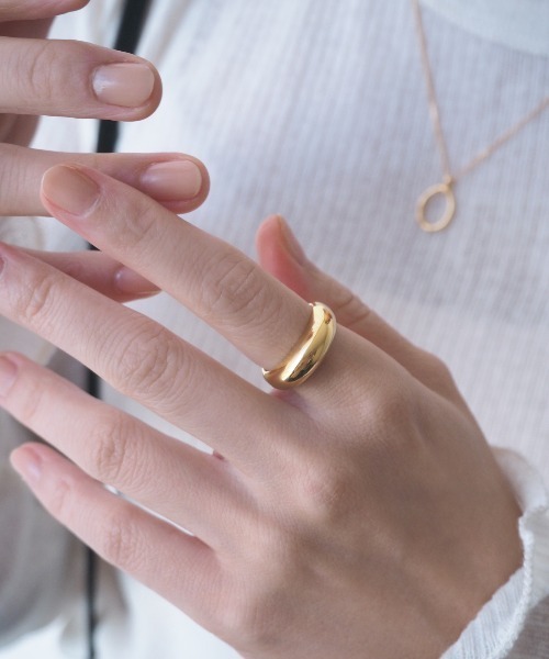 Jenny BY IMMANOEL（ジェニーバイイマノエル）の「silver925 メタルレギュラーリング（リング・レディース・ゴールド/シルバー・FREE）」の7枚目の写真