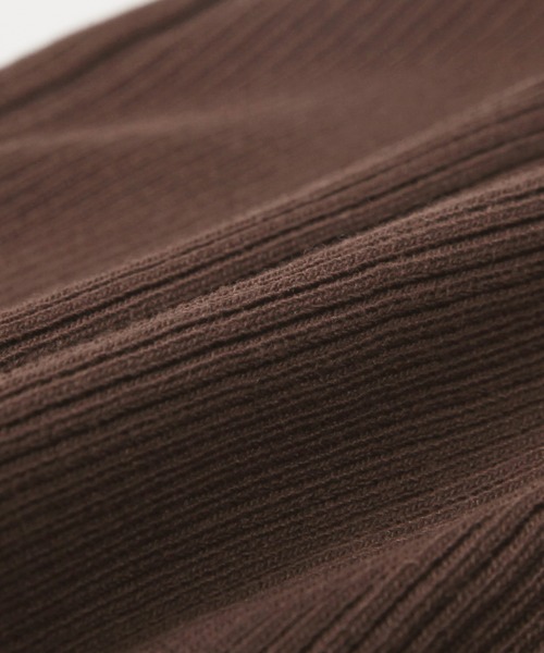 Julia Boutique（ジュリアブティック）の「2WAY・ウエストリボン付きパイピングニットカーディガン・ワンピース/21569（カーディガン/ボレロ・レディース・ブラック/グレー/ブラウン/ベージュ・ONE）」の13枚目の写真