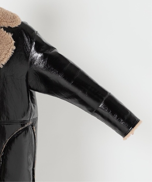 CITYSHOP（シティーショップ）の「FUR BONDING コート（テーラードジャケット・レディース・ブラック・38/36）」の20枚目の写真