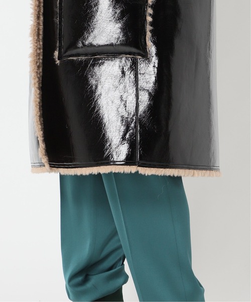 CITYSHOP（シティーショップ）の「FUR BONDING コート（テーラードジャケット・レディース・ブラック・38/36）」の17枚目の写真