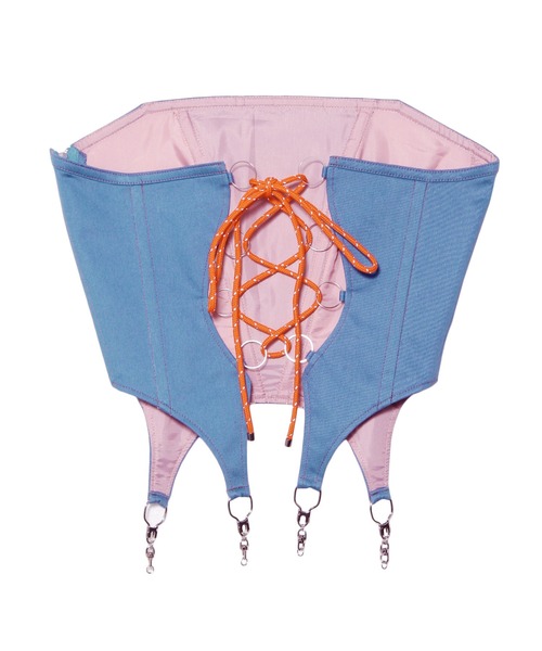 PAMEO POSE（パメオポーズ）の「Inverted Triangle Corset Mix（チューブトップ・レディース・マルチ・FREE）」の2枚目の写真