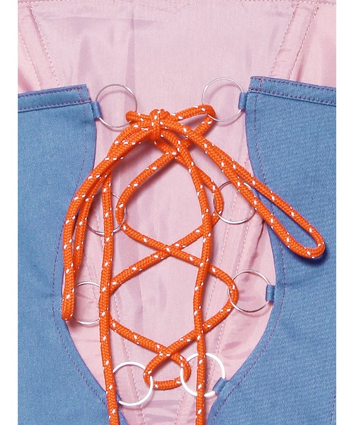 PAMEO POSE（パメオポーズ）の「Inverted Triangle Corset Mix（チューブトップ・レディース・マルチ・FREE）」の6枚目の写真