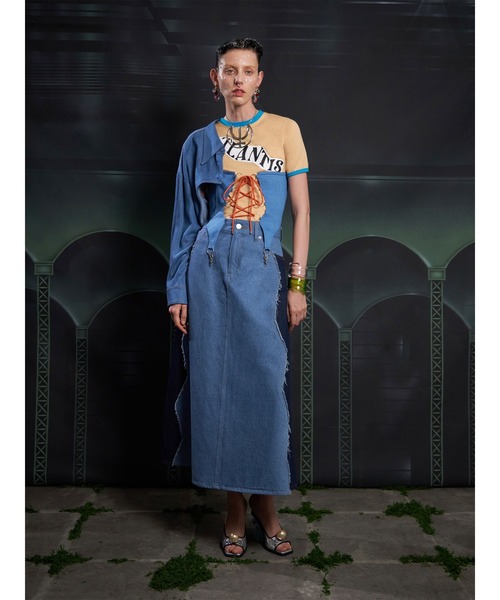 PAMEO POSE（パメオポーズ）の「Inverted Triangle Corset Mix（チューブトップ・レディース・マルチ・FREE）」の9枚目の写真