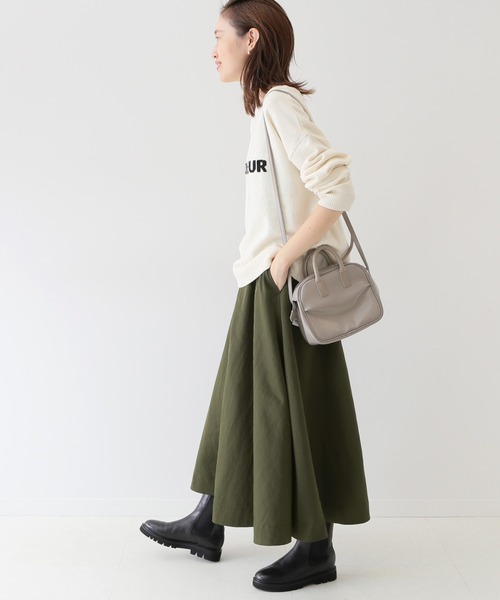 SLOBE IENA（スローブイエナ）の「タフタフレアスカート