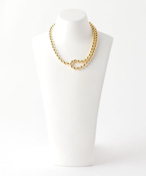 BEAUTY&YOUTH UNITED ARROWS（ビューティーアンドユースユナイテッドアローズ）の「BY メタル ダブル チェーン ネックレス（ネックレス・レディース・シルバー/ゴールド・FREE）」の6枚目の写真