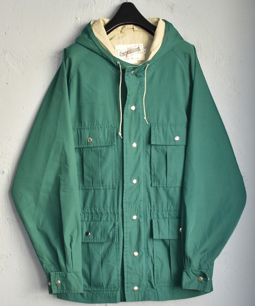 VINTAGE(ヴィンテージ)の「【ヴィンテージ古着】80's Expedition マウンテンパーカー(マウンテンパーカー・メンズ・グリーン・MEDIUM)」の1枚目の写真