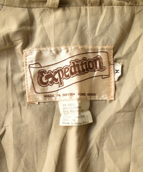 VINTAGE(ヴィンテージ)の「【ヴィンテージ古着】80's Expedition マウンテンパーカー(マウンテンパーカー・メンズ・グリーン・MEDIUM)」の6枚目の写真