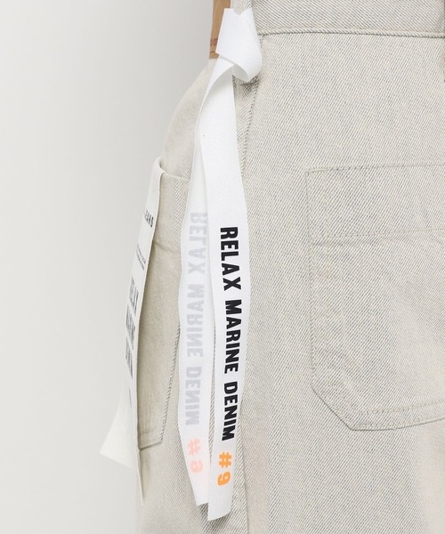 niko and...（ニコアンド）の「[niko and ...JEANS 2022SS]リラックスマリンデニムパンツ（デニムパンツ・レディース・オリーブ/ブルー/ナチュラル・SMALL/MEDIUM/LARGE）」の15枚目の写真