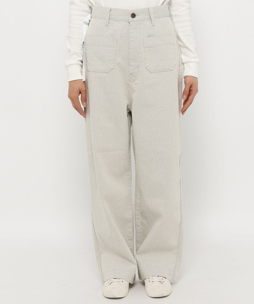 niko and...（ニコアンド）の「[niko and ...JEANS 2022SS]リラックスマリンデニムパンツ（デニムパンツ・レディース・オリーブ/ブルー/ナチュラル・SMALL/MEDIUM/LARGE）」の10枚目の写真