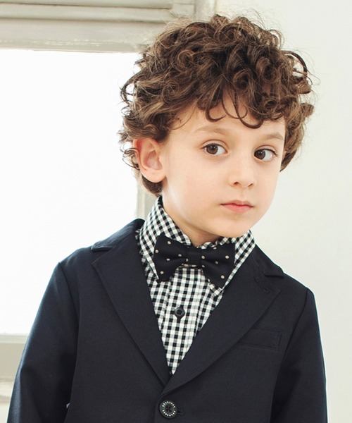 BRANSHES（ブランシェス）の「【キメ服】蝶ネクタイ（蝶ネクタイ・キッズ・ブラック/レッド/カラフル/ブルー・FREE）」の2枚目の写真