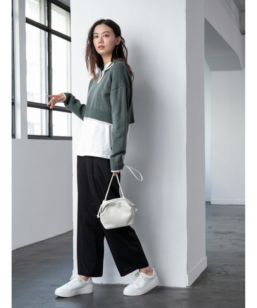 fifth（フィフス）の「タック入りとろみパンツ（その他パンツ・レディース・ブラック/イエロー・SMALL/MEDIUM）」の14枚目の写真