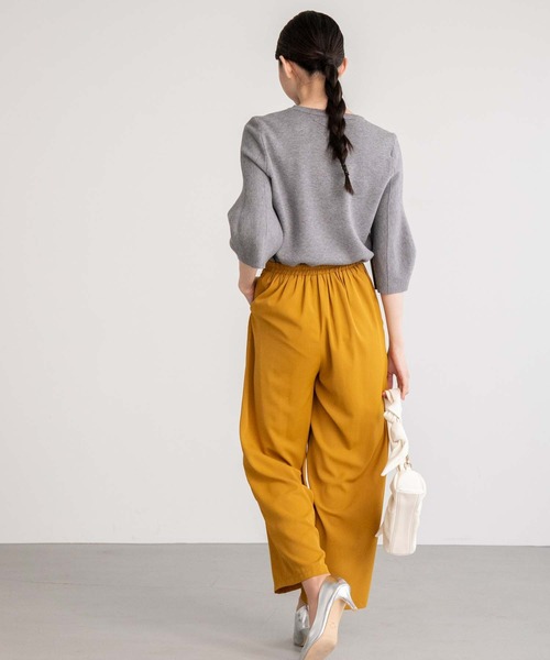 fifth（フィフス）の「タック入りとろみパンツ（その他パンツ・レディース・ブラック/イエロー・SMALL/MEDIUM）」の19枚目の写真